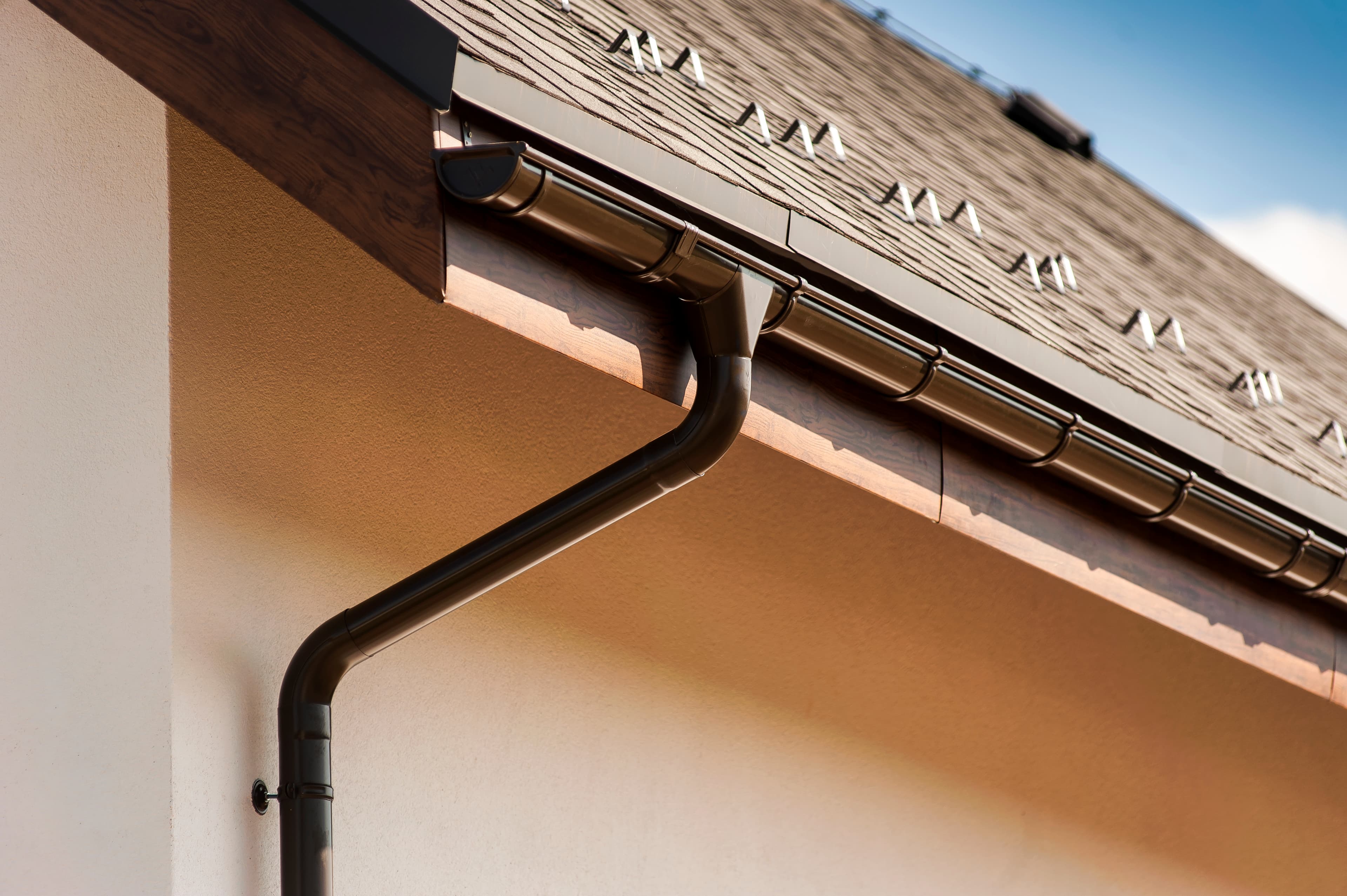 Gutter installation and water management work